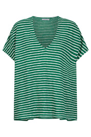 Tropea Stripe Tshirt - Green