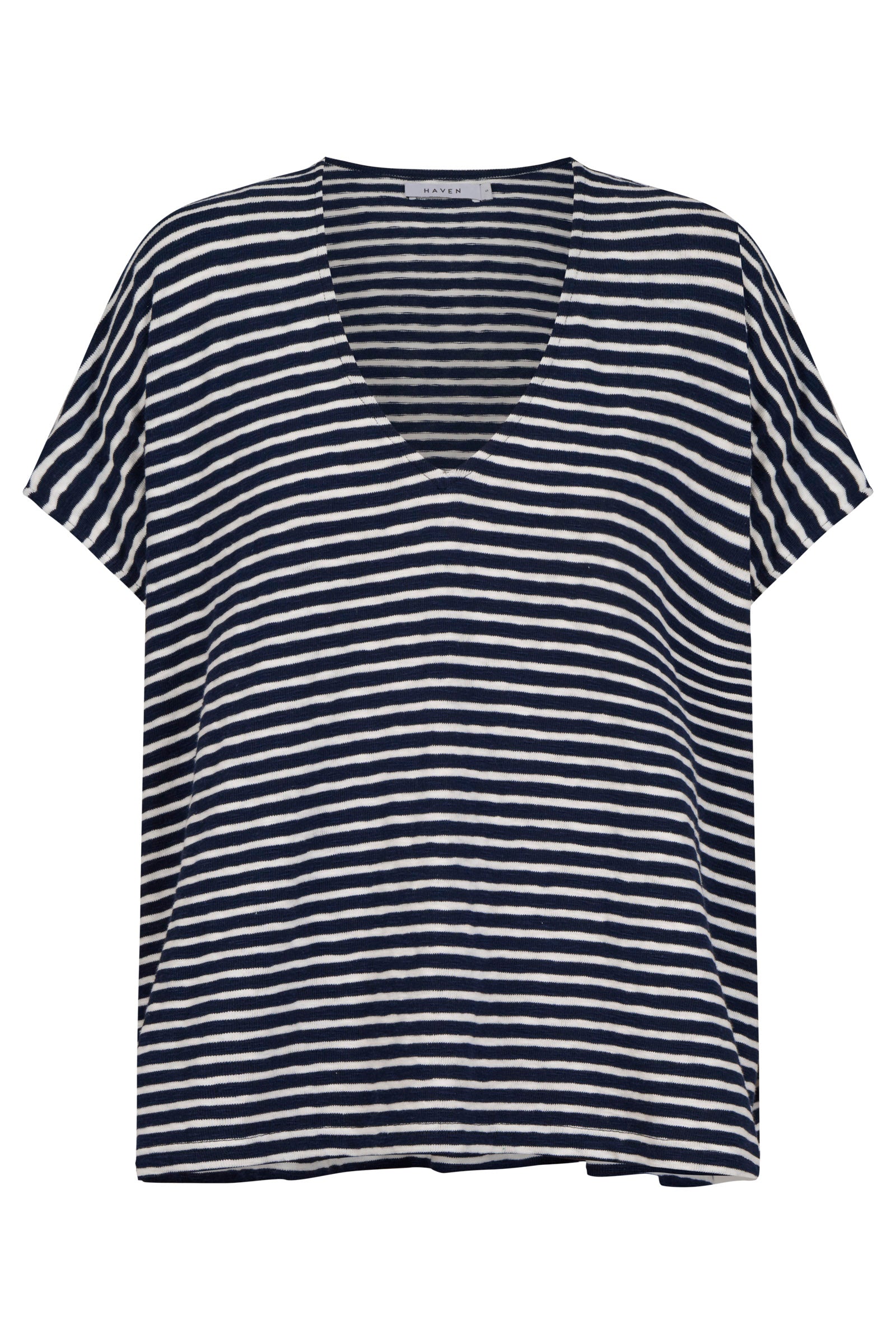 Tropea Stripe Tshirt - Navy