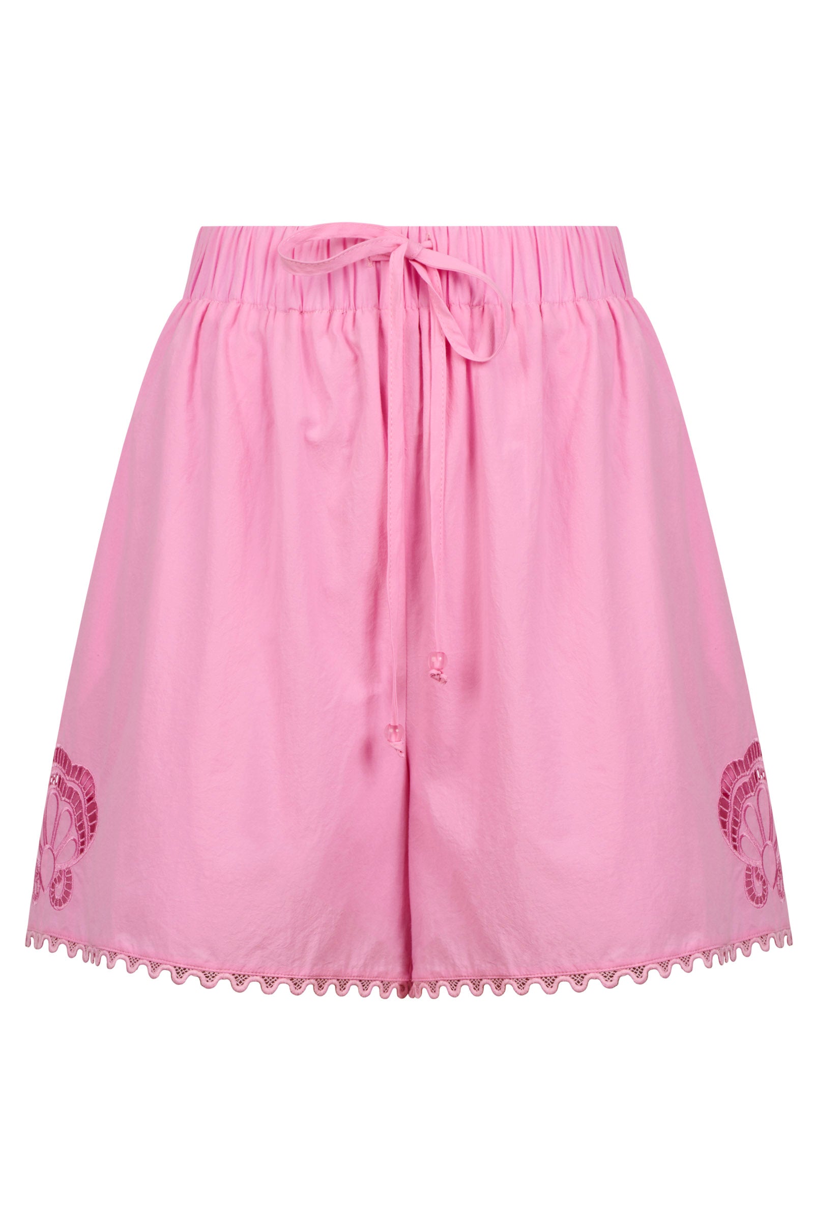 Larissa Broderie Short - Pink
