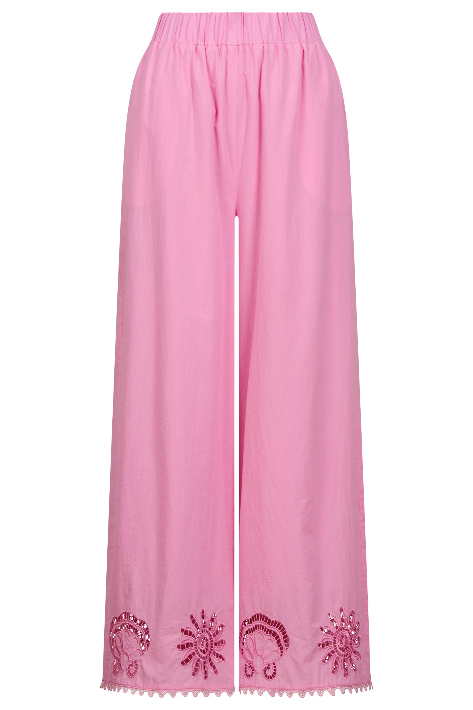 Larissa Broderie Pant - Pink