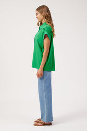 Positano Contrast Shirt - Green