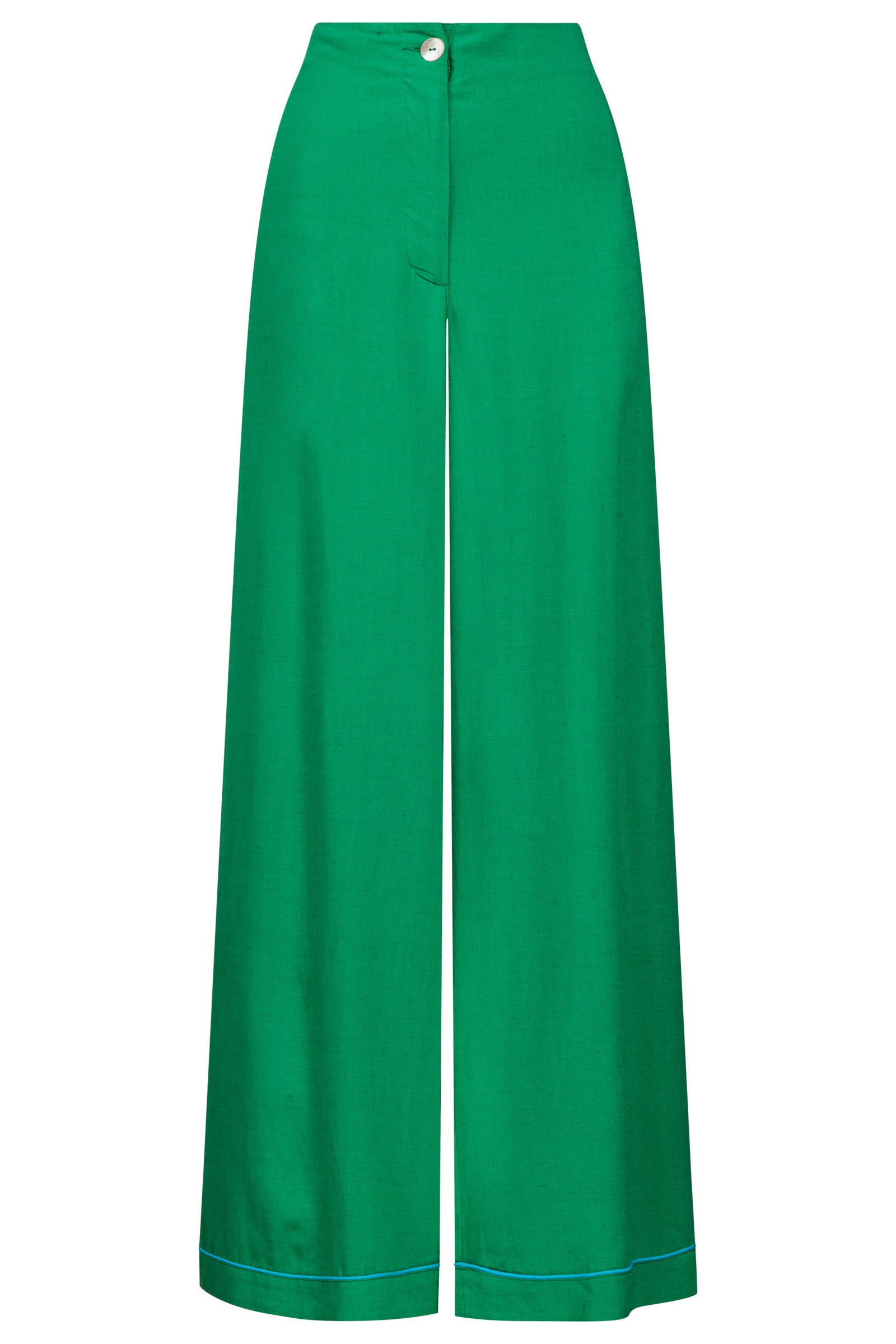 Positano Contrast Pant - Green