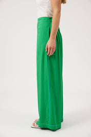 Positano Contrast Pant - Green