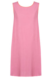Positano Contrast Dress - Pink