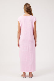 Tropea Stripe Tie Dress - Pink