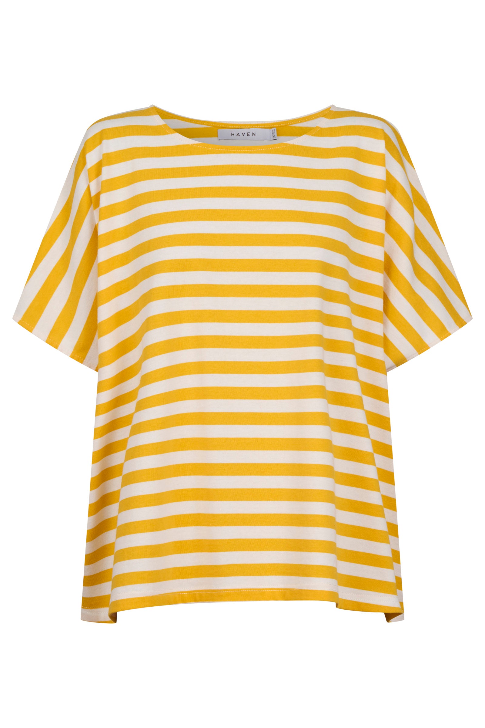 Kos Stripe Tshirt - Yellow