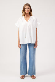 Crete Top - White