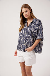 Crete Shirt - Sea