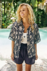 Crete Shirt - Sea