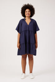 Crete Dress - Navy