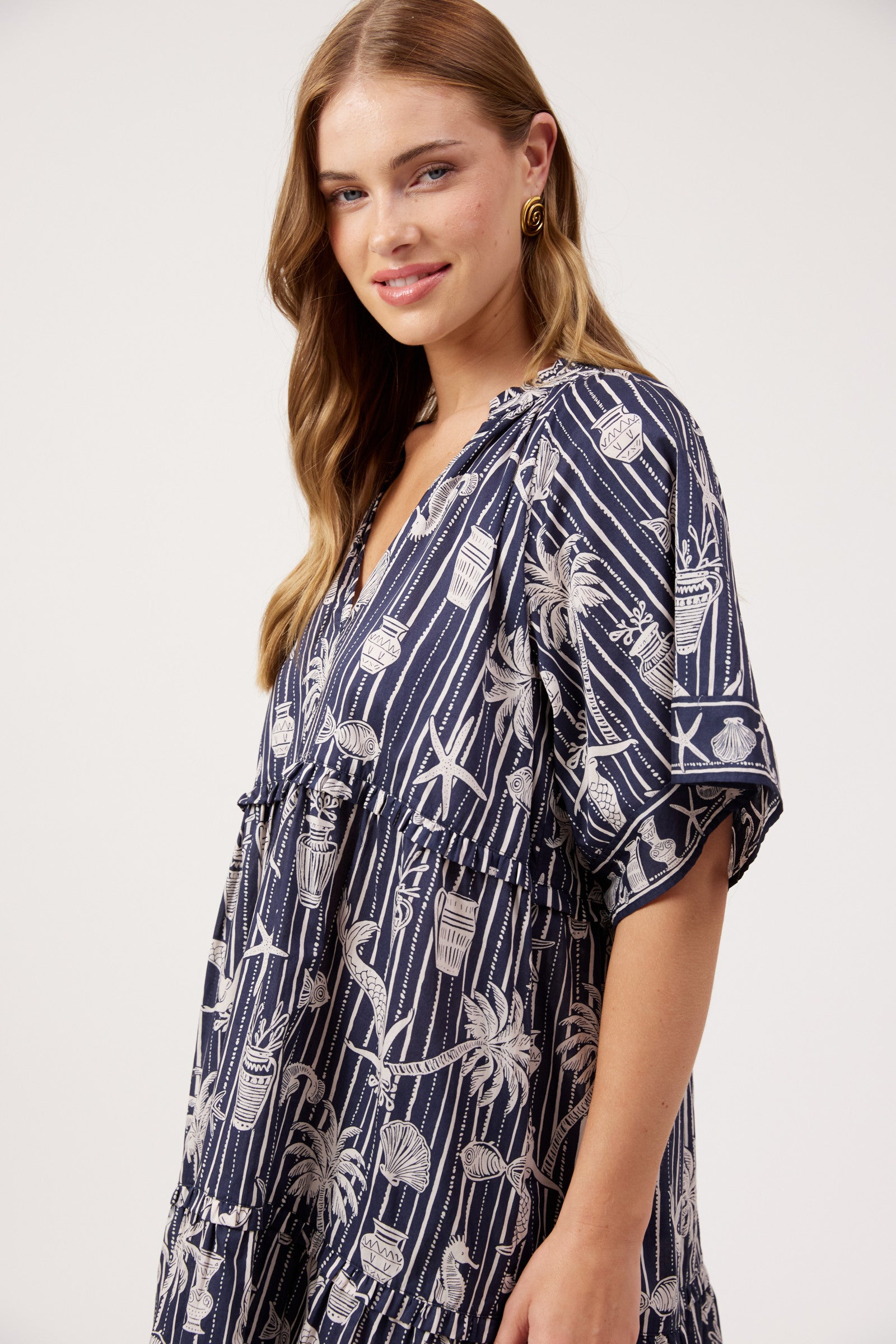 Crete Dress - Sea