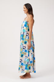 Crete Convertible Tank Maxi - Tile