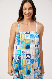 Crete Convertible Tank Maxi - Tile