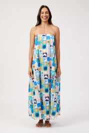 Crete Convertible Tank Maxi - Tile
