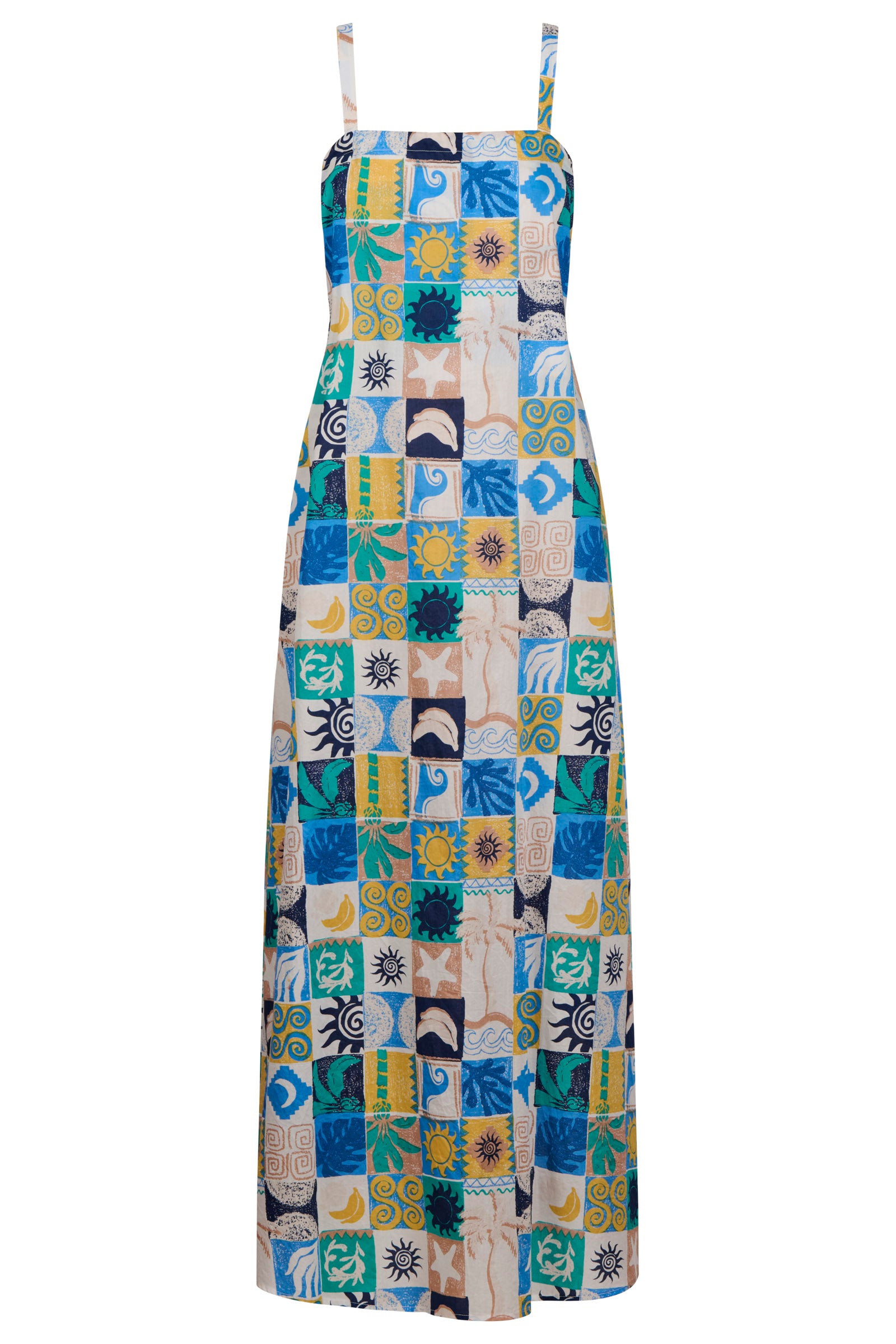 Crete Convertible Tank Maxi - Tile