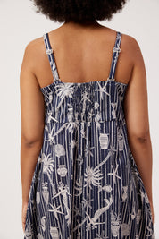 Crete Convertible Tank Maxi - Sea