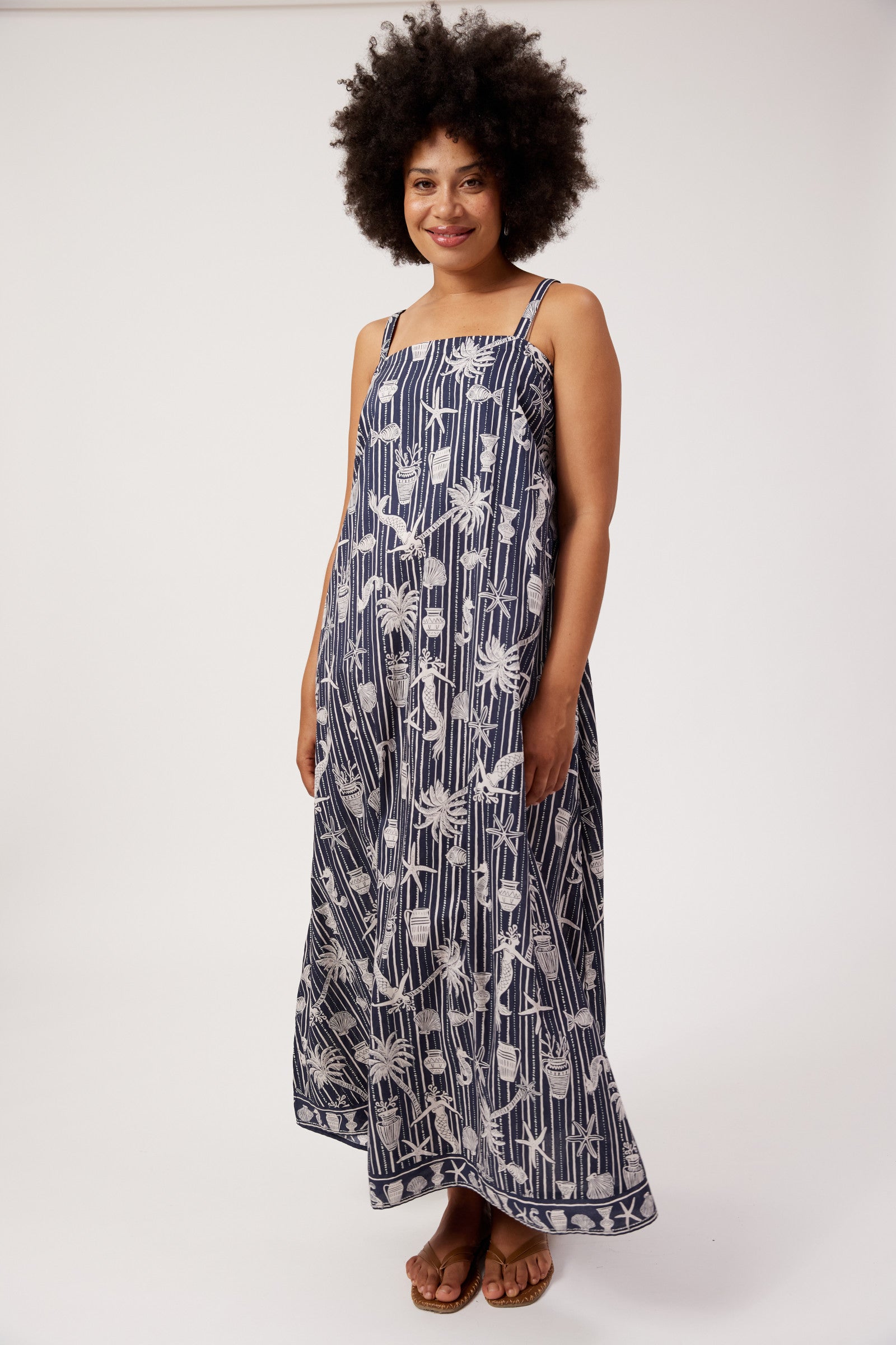 Crete Convertible Tank Maxi - Sea