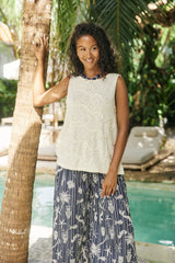 Olympus Applique Tank - Sand