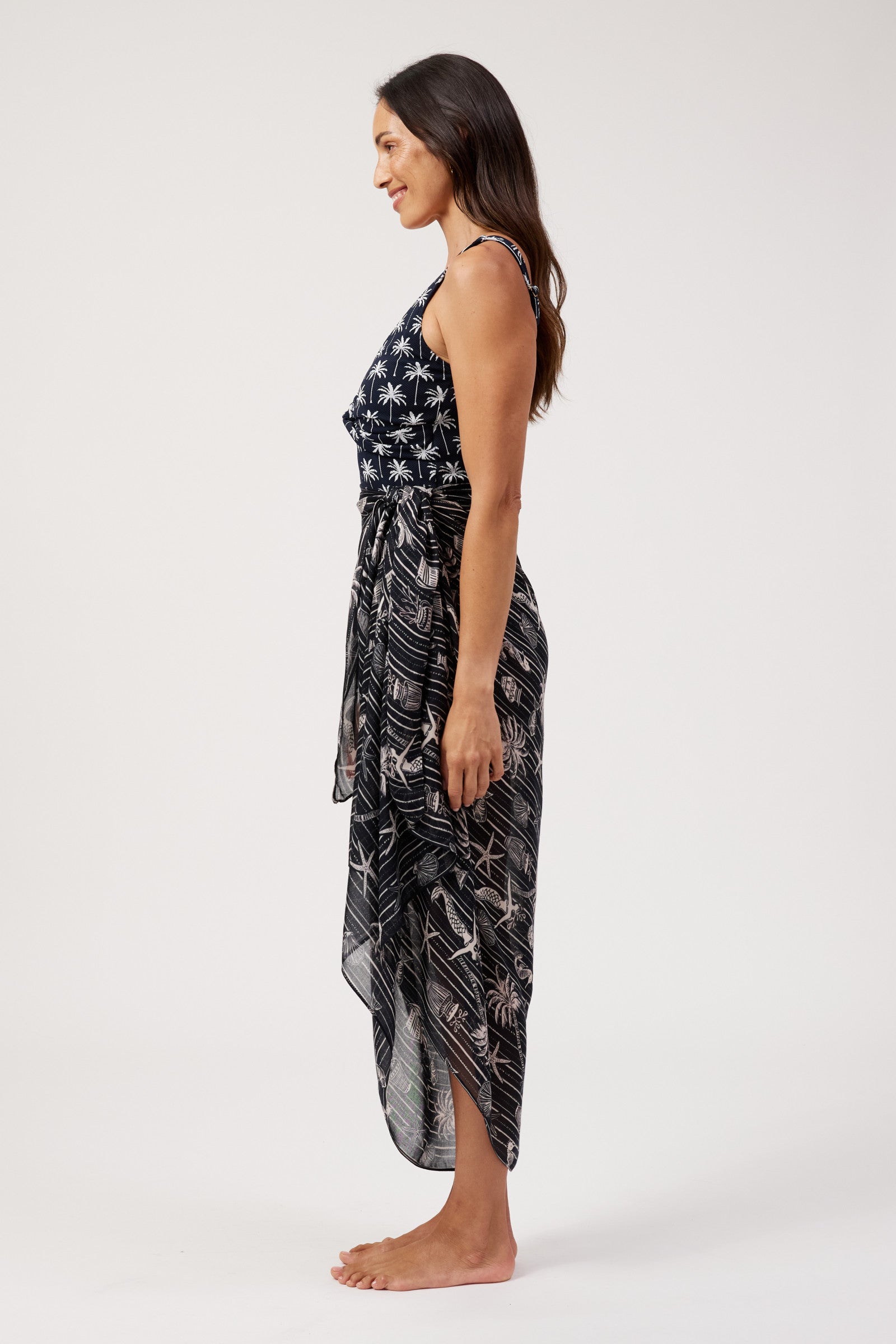 Crete Sarong - Sea