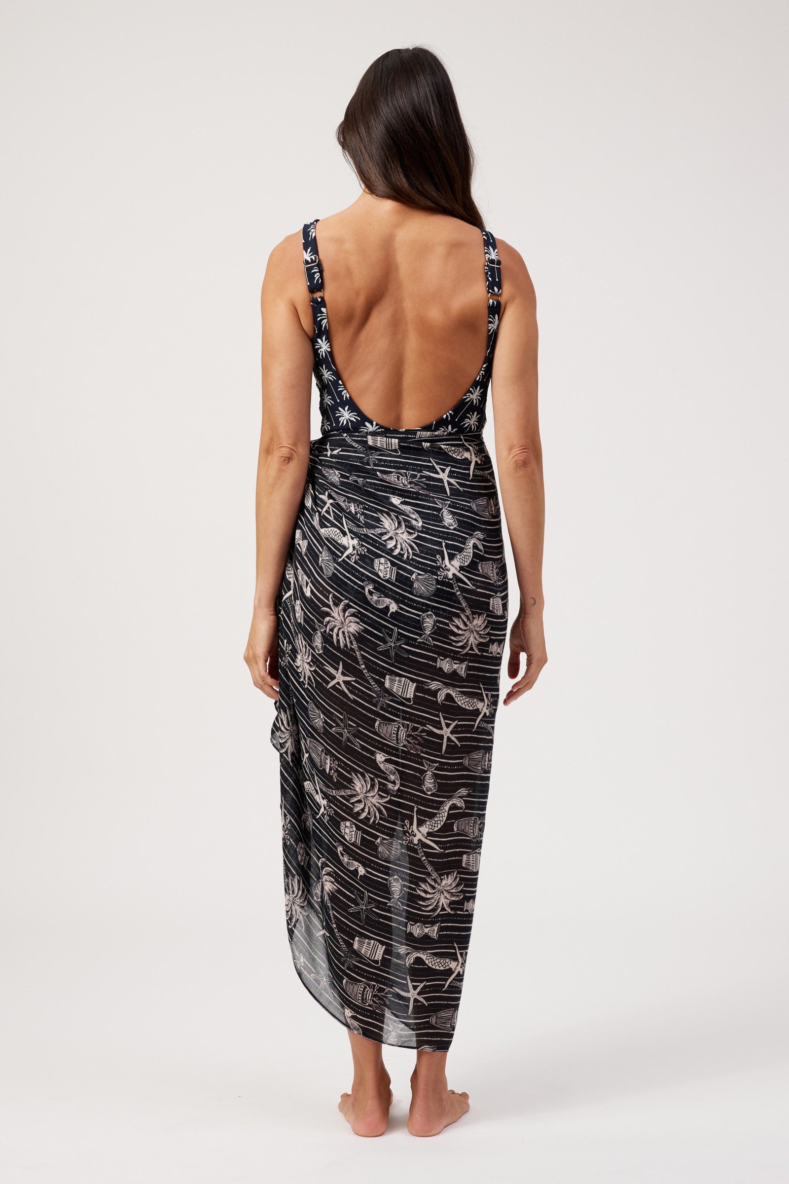 Crete Sarong - Sea