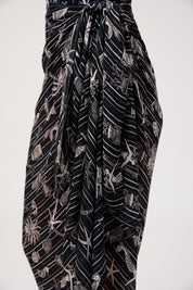 Crete Sarong - Sea