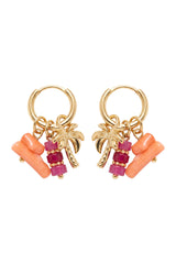 Positano Sea Earring - Pink