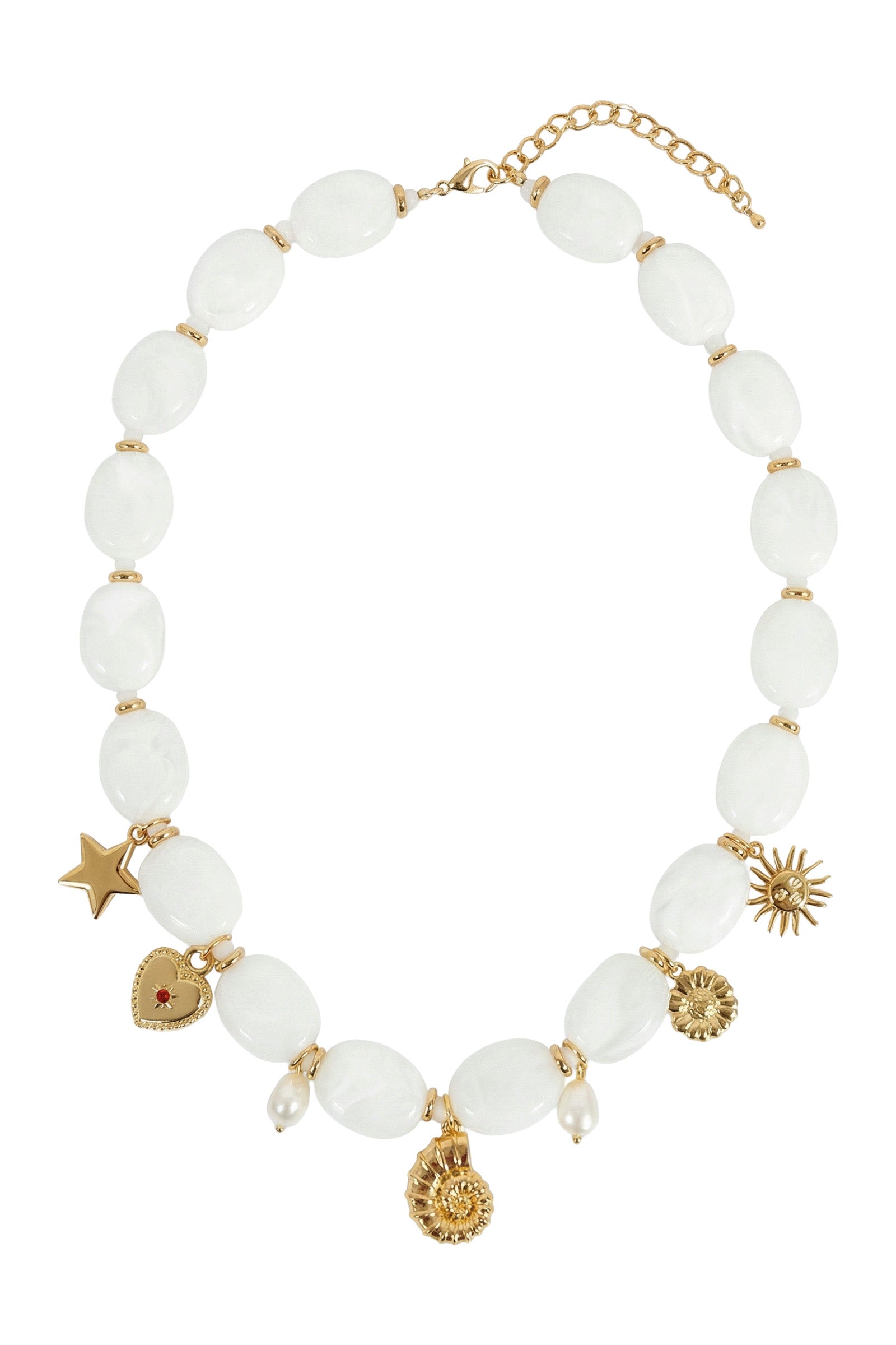 Positano Necklace - White