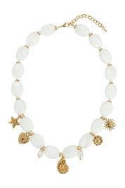 Positano Necklace - White