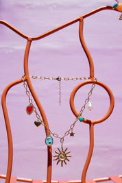 Zambezi Charm Necklace - Sun