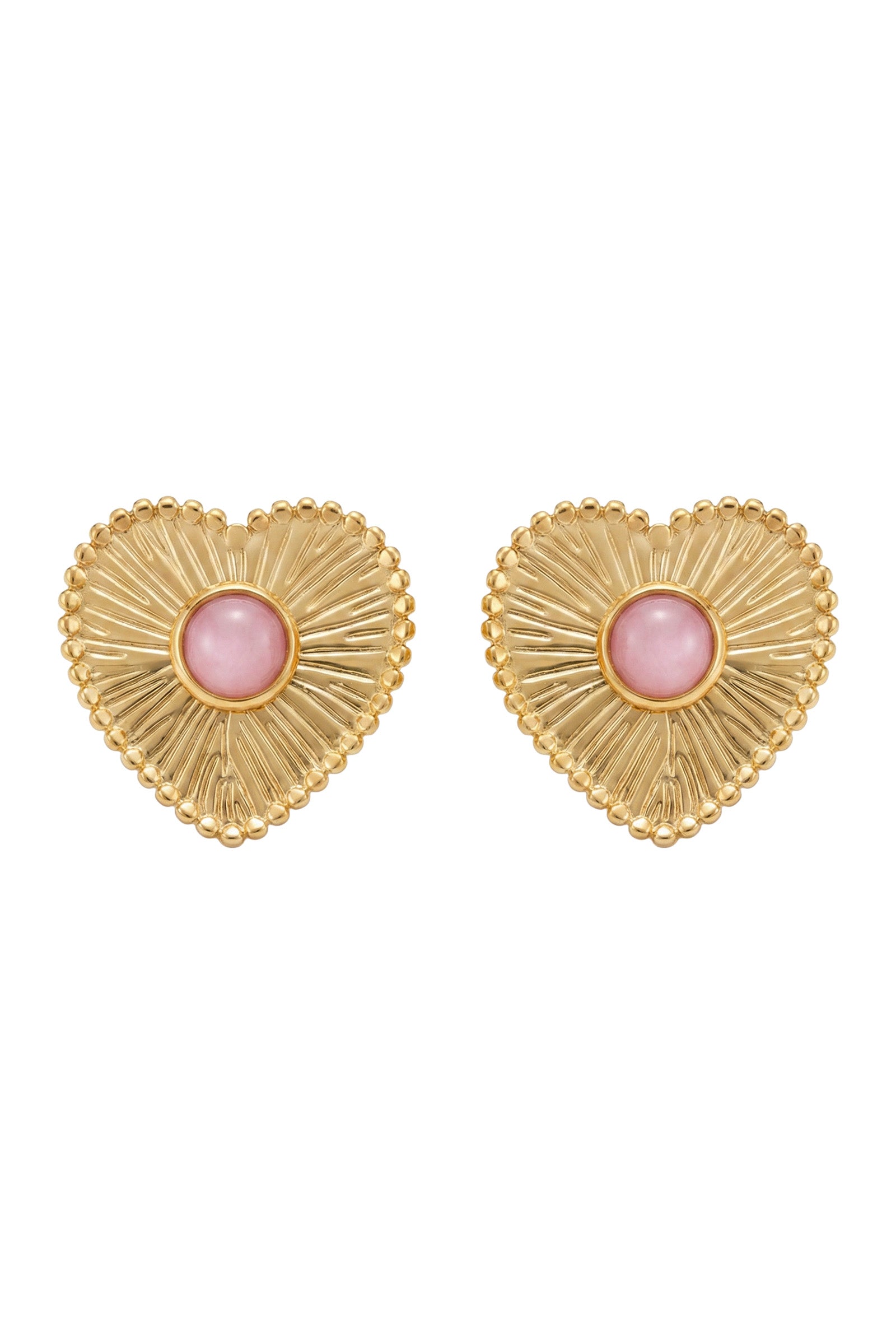 Elba Heart Earring - Stud