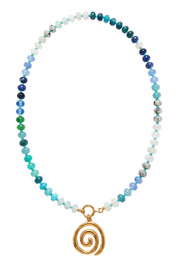 Sicily Necklace - Blue