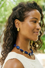 Positano Necklace - Navy