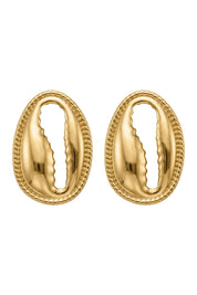 Crete Shell Earring - Cowrie