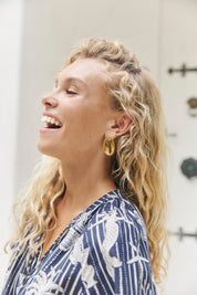 Crete Shell Earring - Cowrie