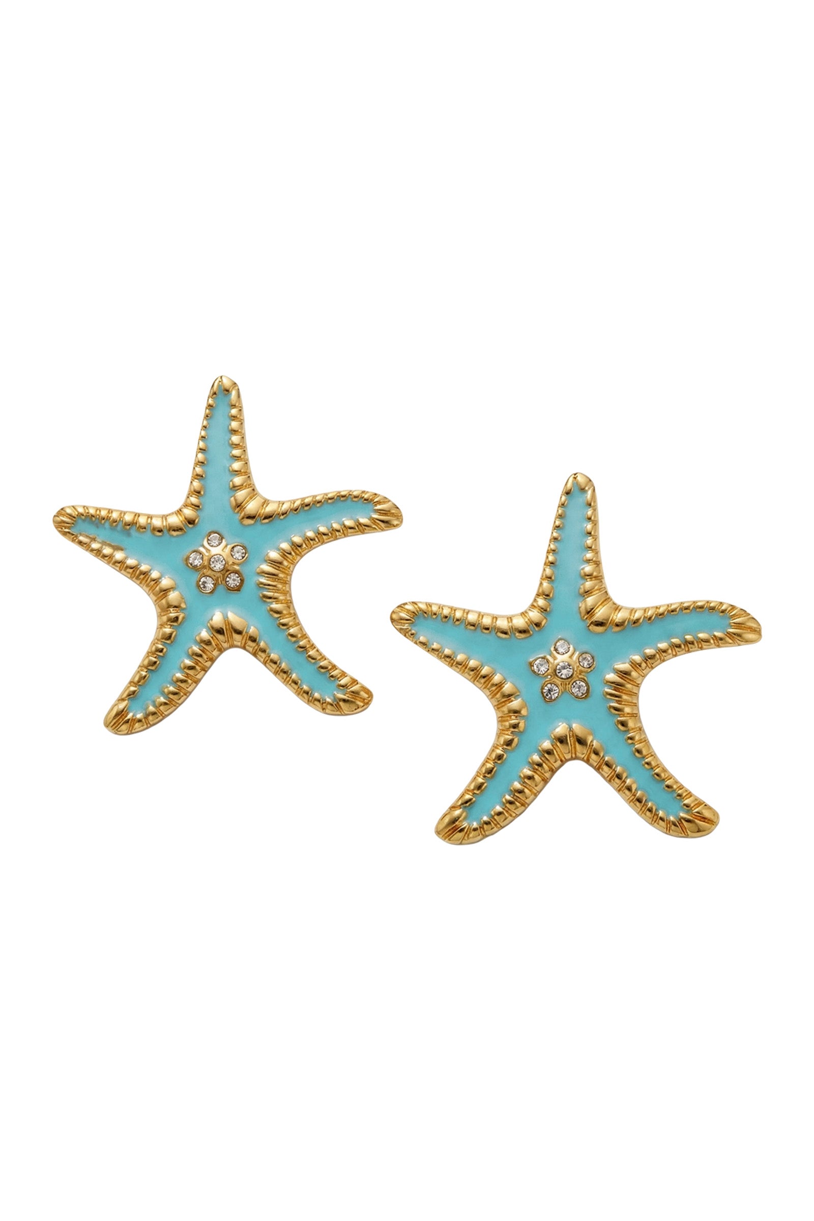 Crete Blue Earring - Starfish
