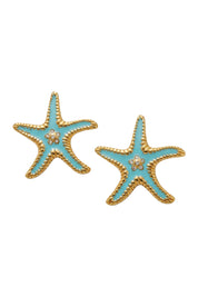 Crete Blue Earring - Starfish