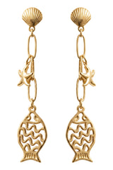 Crete Starfish Earring - Fish