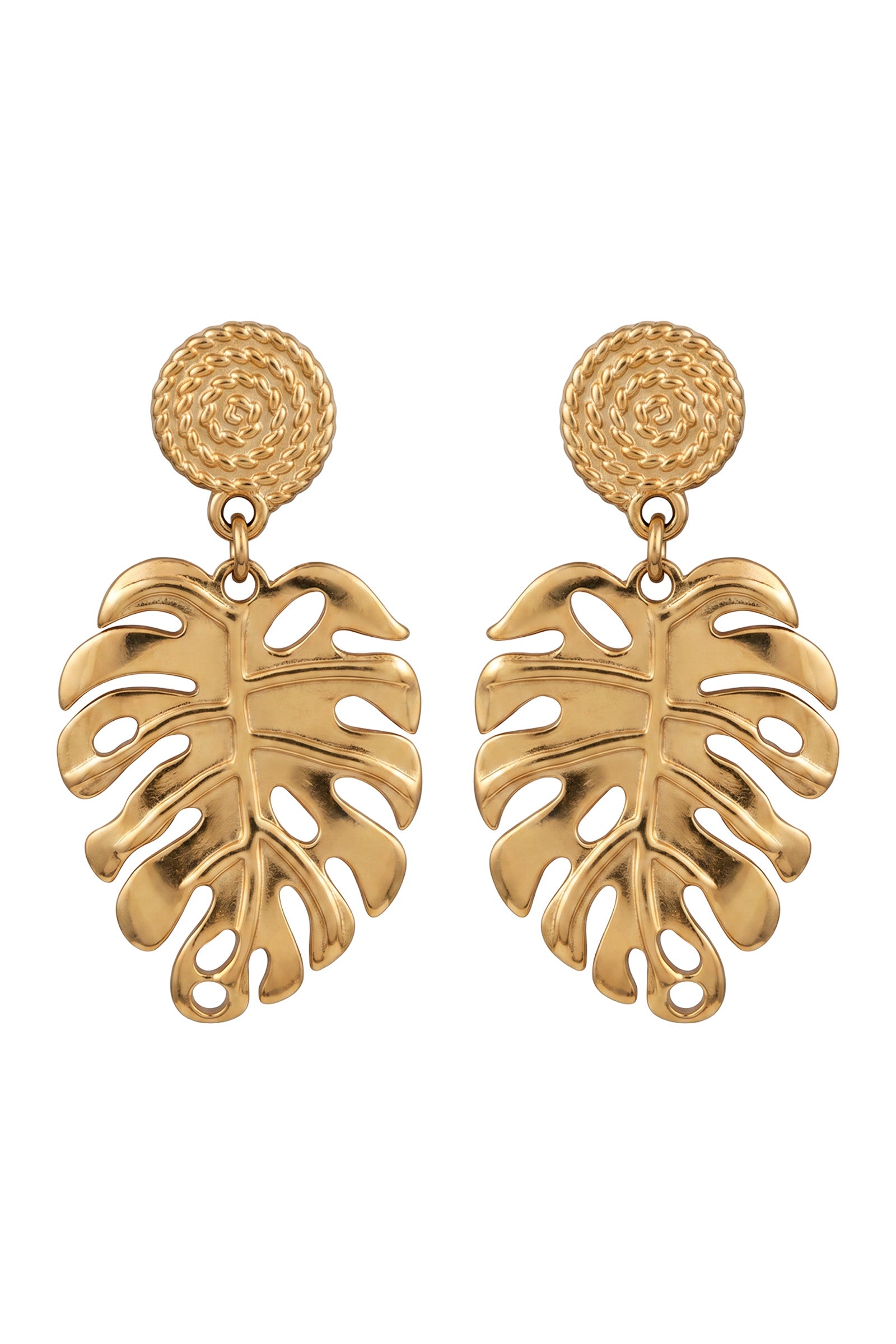 Congo Earring - Leaf