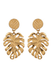 Congo Earring - Leaf