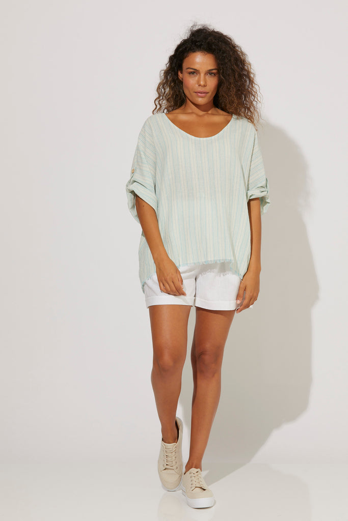 Drifter Top - Mint - The Haven Co