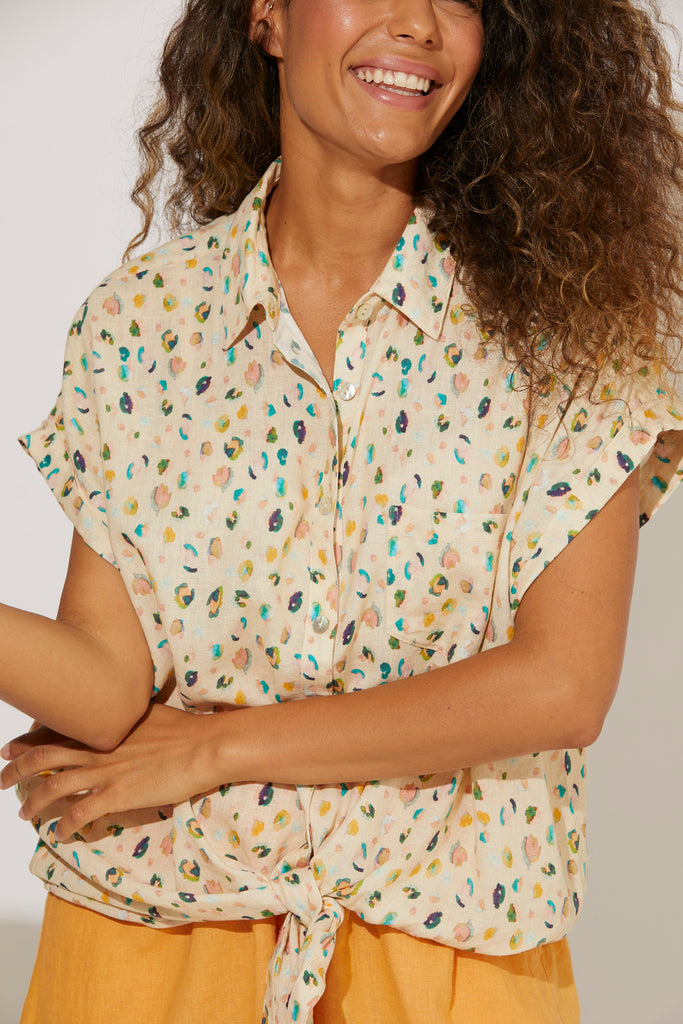 Cabana Shirt - Gelato - The Haven Co