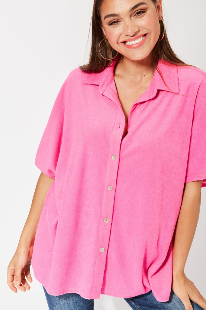 Maluku Shirt - Flamingo - The Haven Co