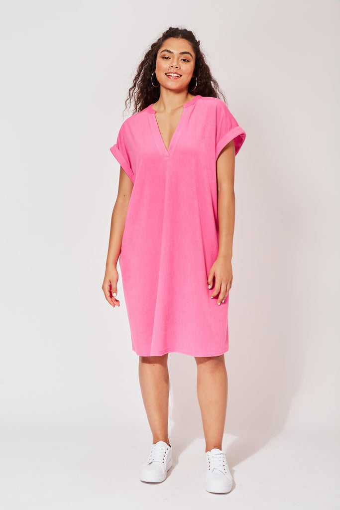 Maluku Dress - Flamingo - The Haven Co