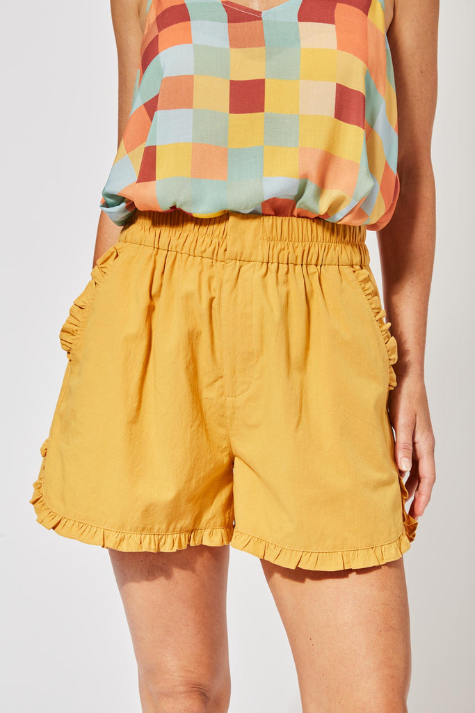 Salvador Frill Short - Sunflower - The Haven Co