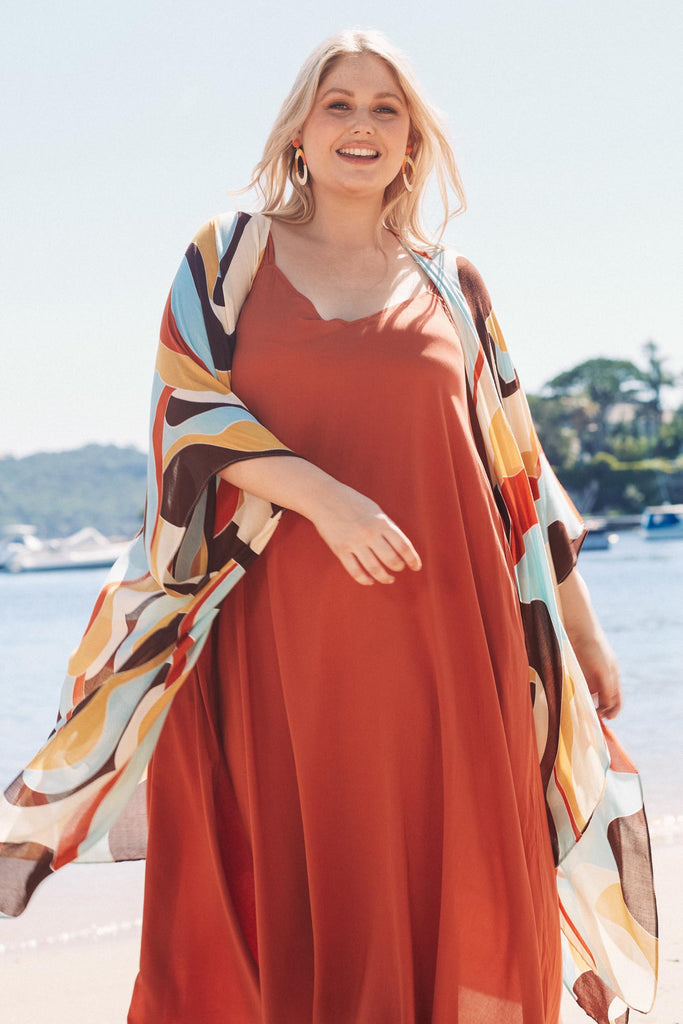 Saba Maxi - Rust - The Haven Co