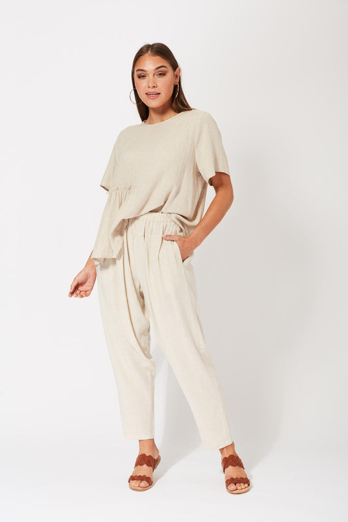 Belize Relaxed Pant - Clay - The Haven Co