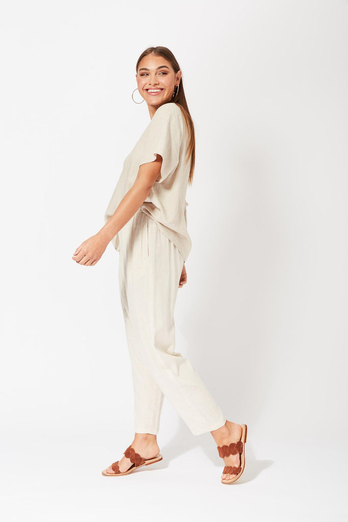 Belize Relaxed Pant - Clay - The Haven Co