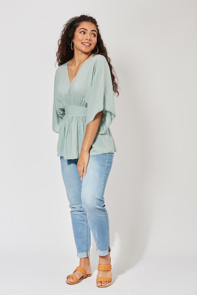 Saba Batwing Top - Canal - The Haven Co