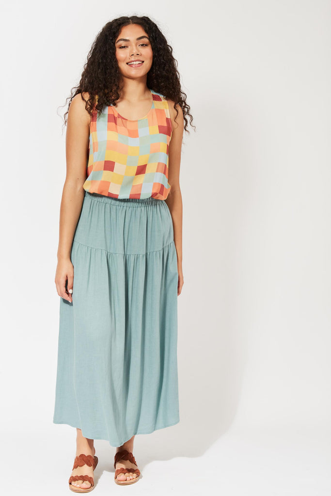 Belize Skirt - Mineral - The Haven Co