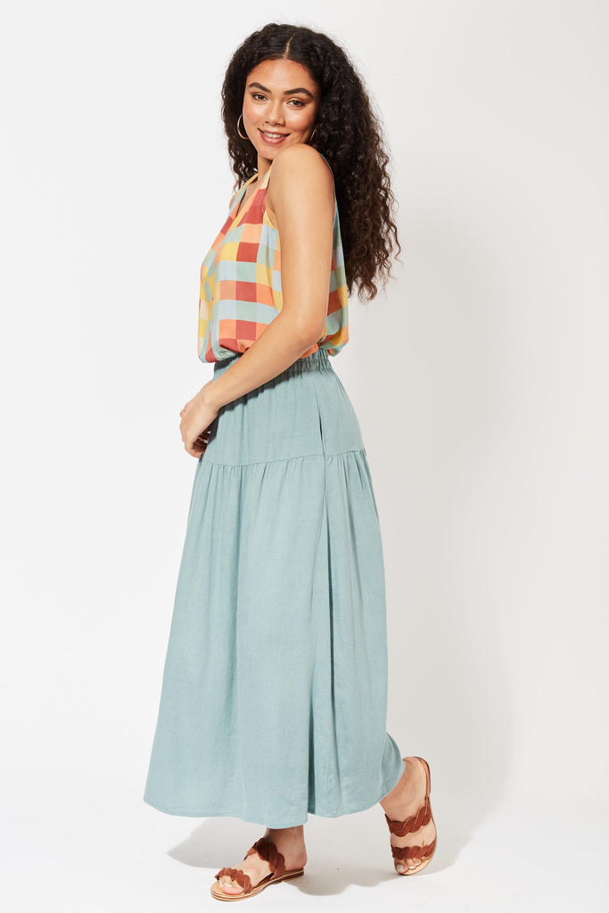 Belize Skirt - Mineral - The Haven Co